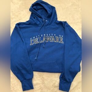 University of Delaware blue hoodie